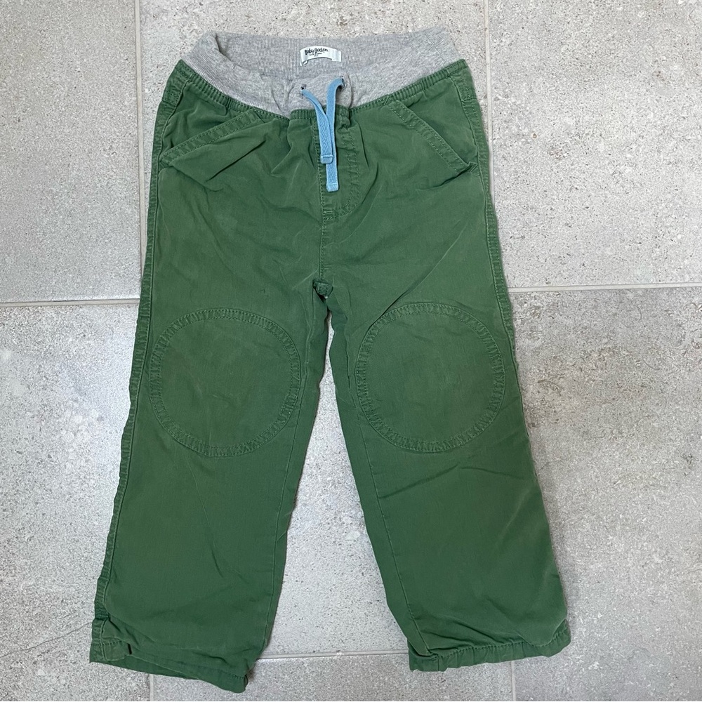 Baby Boden lined patch pants, 2-3Y size